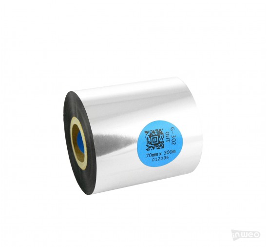 Cinta de termotransferencia Harz Premium 70 mm x 300 m FUERA