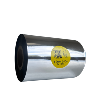 Cinta de transferencia térmica de resina H-402 para nylon y poliuretano, 85 mm x 300 m, OUT.