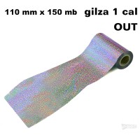 Banda de holograma - con puntos 110x150 FUERA