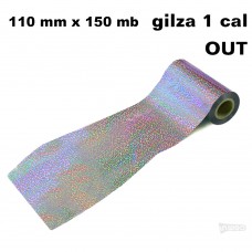 Banda de holograma - con puntos 110x150 FUERA