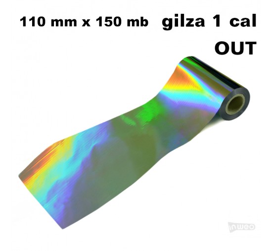 Banda holográfica - Patrón arcoíris 110x150 FUERA