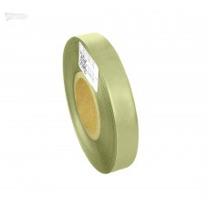 Cinta de satén premium verde claro de 15 mm x 50 m