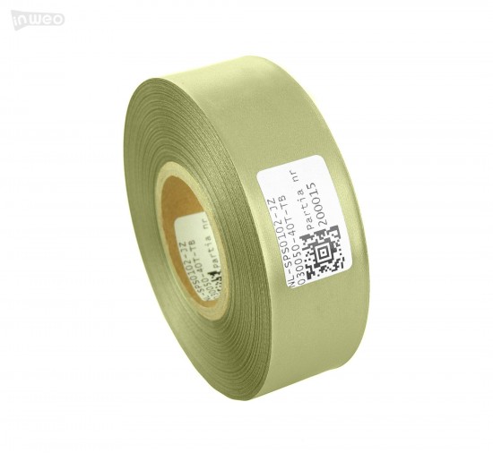 Cinta de satén premium verde claro 30 mm x 50 m Cinta de satén premium verde claro 30 mm x 50 m