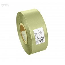 Cinta de satén premium verde claro 35 mm x 50 m