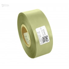Cinta de satén verde claro premium 40 mm x 50 m