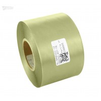 Cinta de satén premium verde claro 60 mm x 50 m