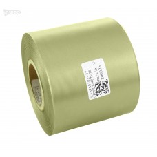 Cinta de satén verde claro Premium 80 mm x 50 m