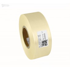 Cinta de satén premium color crema 35 mm x 50 m