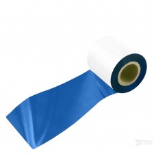 Cinta de transferencia térmica de resina metálica azul para películas 55x150 OUT Cinta de transferencia térmica de resina metálica azul para películas 55x150 OUT
