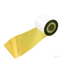 Cinta termocontransferible dorada Harz para folio 53x150 OUT