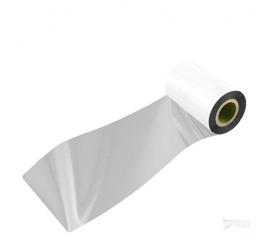 Cinta de transferencia térmica plateada para textiles 83x150 FUERA