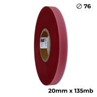 Poliuretano doble cara transparente rosa 20mm x 135m premium