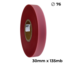 Poliuretano doble cara transparente rosa 30mm x 135m premium