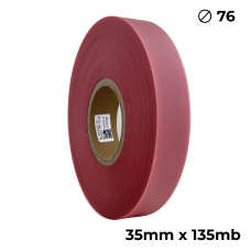 Poliuretano doble cara transparente rosa 35mm x 135m premium