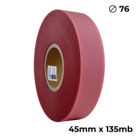 Poliuretano doble cara transparente rosa 45mm x 135m premium