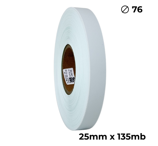Poliuretano de doble cara color menta 25mm x 135m premium