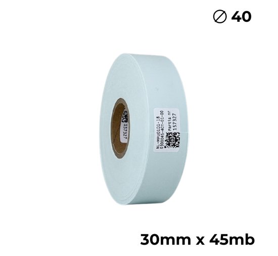 Poliuretano de doble cara color menta 30mm x 45m premium