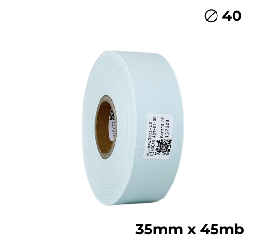 Poliuretano doble cara menta 35mm x 45m premium