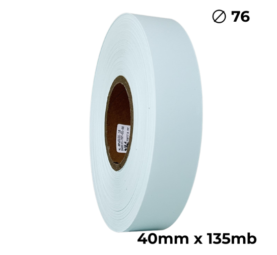 Poliuretano de doble cara color menta 40mm x 135m premium
