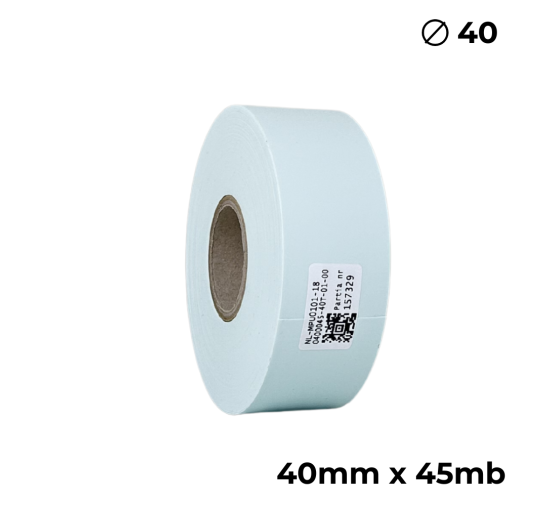Poliuretano doble cara menta 40mm x 45m premium