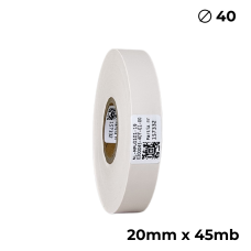 Poliuretano doble cara crema 20mm x 45m premium