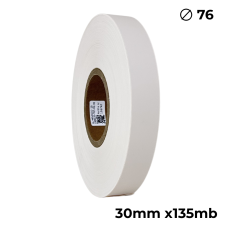 Poliuretano doble cara color crema 30mm x 135m premium