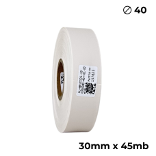 Poliuretano doble cara color crema 30mm x 45m premium