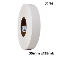 Poliuretano doble cara color crema 35mm x 135m premium