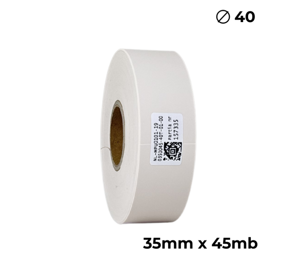 Poliuretano doble cara color crema 35mm x 45m premium