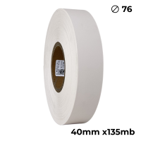 Poliuretano doble cara color crema 40mm x 135m premium