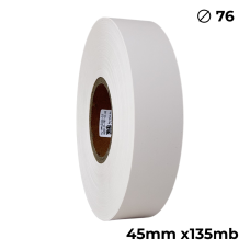 Poliuretano doble cara color crema 45mm x 135m premium