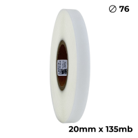 Poliuretano doble cara transparente mate 20mm x 135m premium