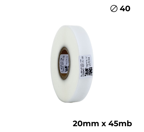Poliuretano doble cara transparente mate 20mm x 45m premium