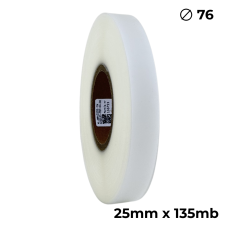 Poliuretano doble cara transparente mate 25mm x 135m premium