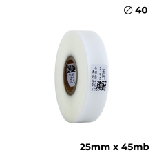 Poliuretano doble cara transparente mate 25mm x 45m premium
