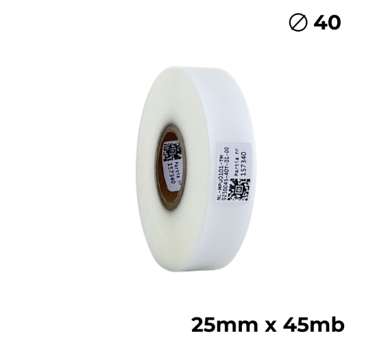 Poliuretano doble cara transparente mate 25mm x 45m premium