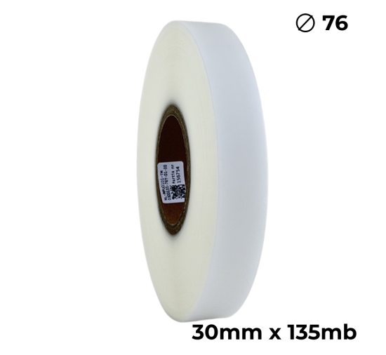 Poliuretano doble cara transparente mate 30mm x 135m premium