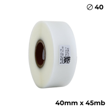 Poliuretano de doble cara transparente mate 40mm x 45m premium