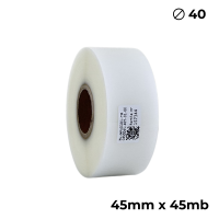 Poliuretano de doble cara transparente mate 45mm x 45m premium