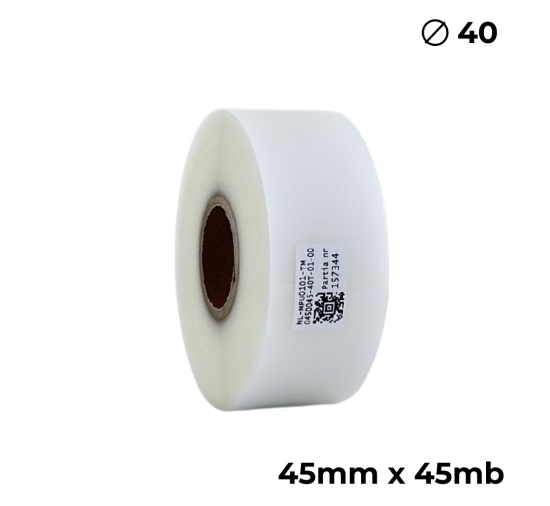 Poliuretano de doble cara transparente mate 45mm x 45m premium