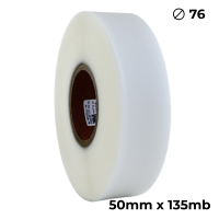 Poliuretano doble cara transparente mate 50mm x 135m premium