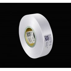 Cinta de satén premium blanca 25 mm x 50 m
