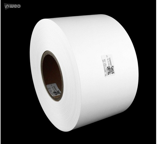 Cinta de nailon blanca por ambos lados PREMIUM OekoTex 110 mm x 200 m