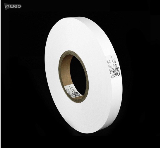 Cinta de nylon blanca por ambos lados PREMIUM OekoTex 20 mm x 200 m