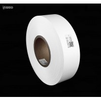 Cinta de nailon blanca por ambos lados PREMIUM OekoTex 50 mm x 200 m