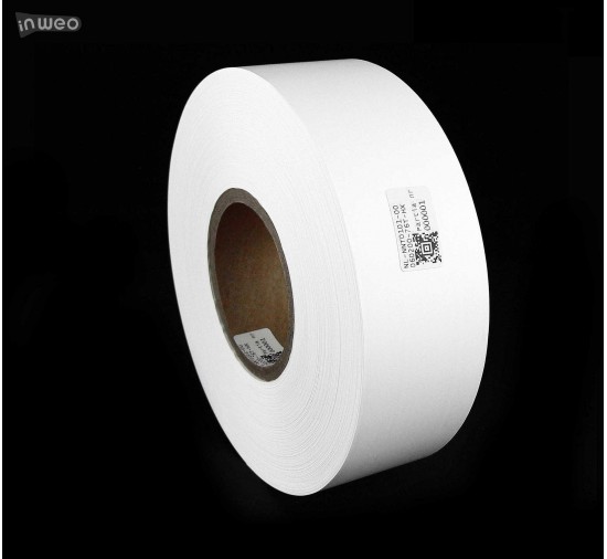 Cinta de nylon blanca por ambos lados PREMIUM OekoTex 60 mm x 200 m