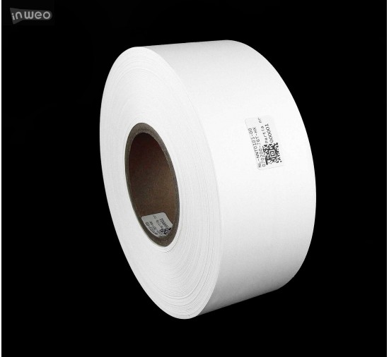 Cinta de nylon blanca por ambas caras PREMIUM OekoTex 70 mm x 200 m