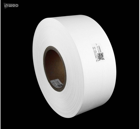 Cinta de nylon blanca por ambos lados Premium plus 70 mm x 200 m