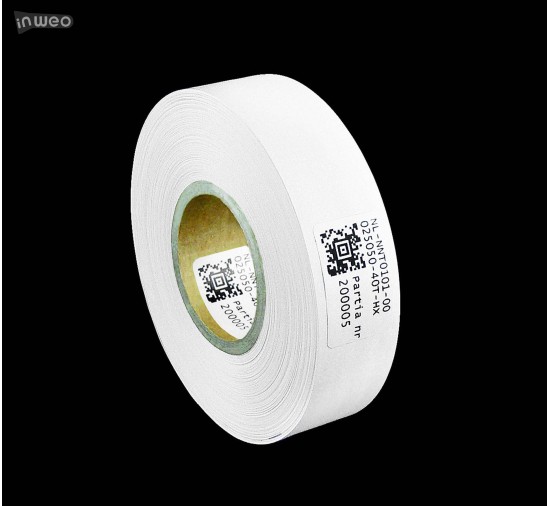 Cinta de nylon blanca por ambas caras PREMIUM OekoTex 25 mm x 50 m Cinta de nylon blanca por ambas caras PREMIUM OekoTex 25 mm x 50 m