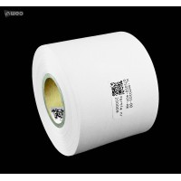 Cinta de nailon blanca por ambos lados PREMIUM OekoTex 75 mm x 50 m